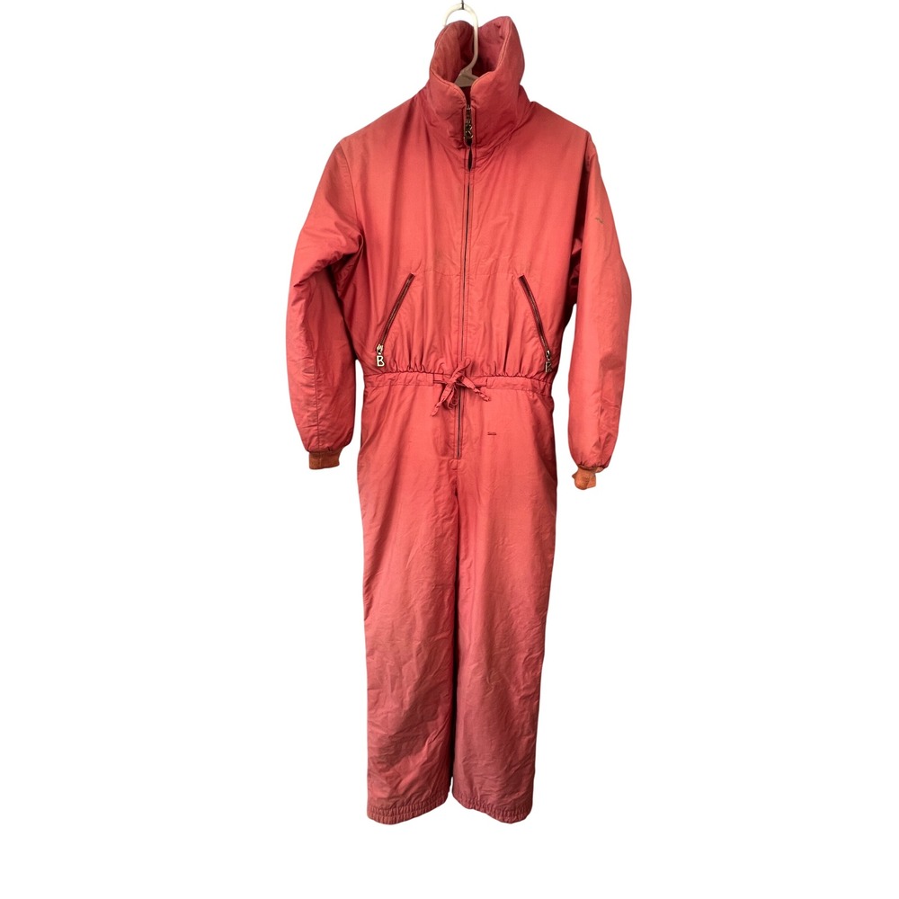 Vintage Retro Bogner Pink One Piece Ski Suit Sz6 Made in USA